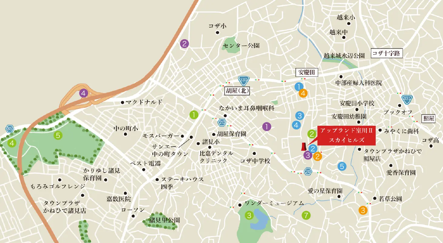 近隣MAP